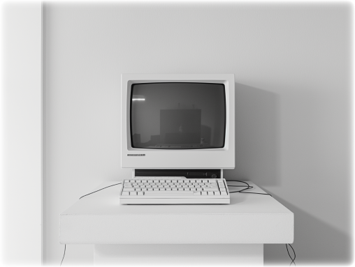 Vintage Personal Computer Setup